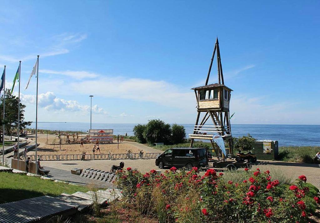 Krauklis Beach Apartments Saulkrasti Kültér fotó